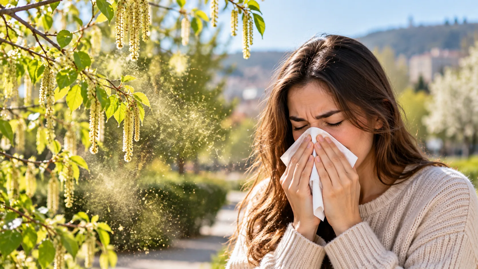 Polen y alergia nasal: por qué empeoran algunos síntomas