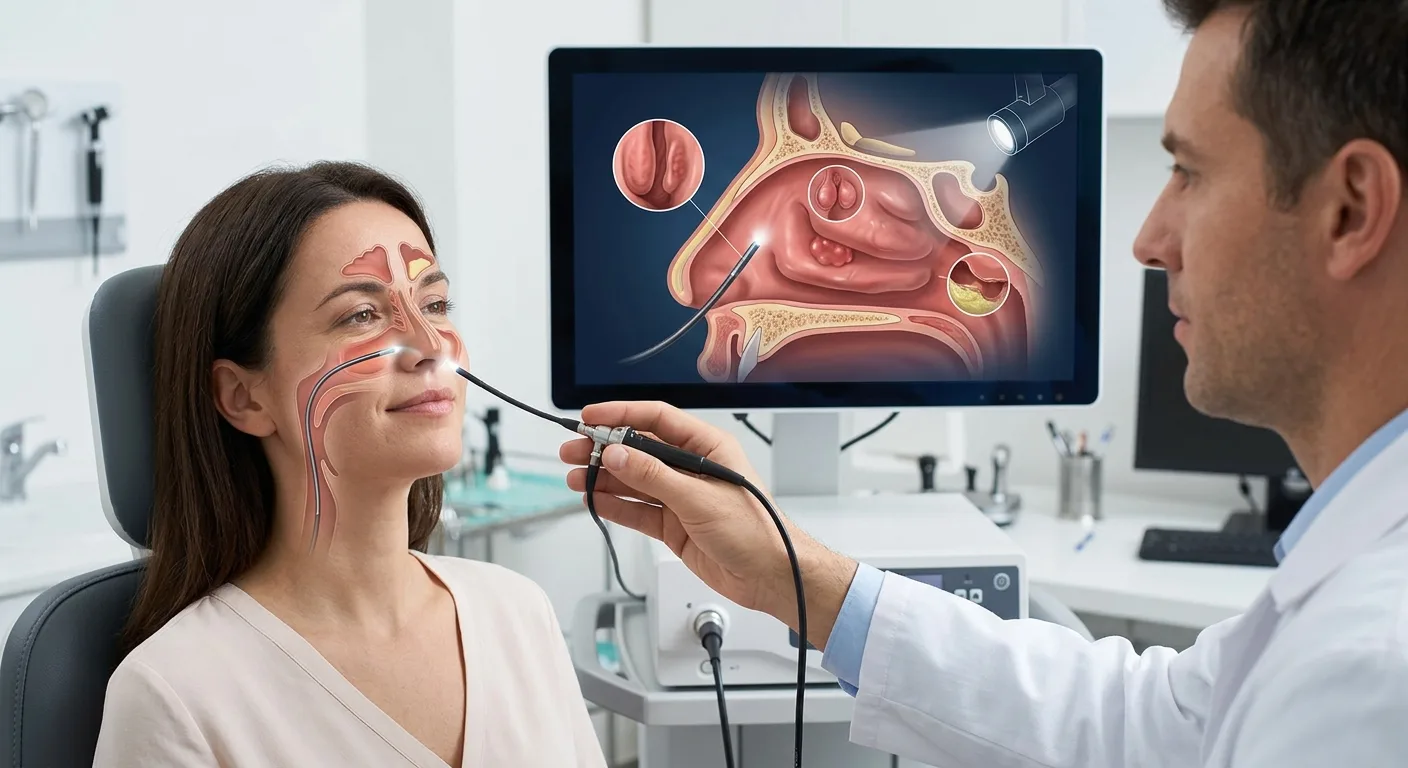 Endoscopia nasal: cómo se utiliza en la evaluación ORL