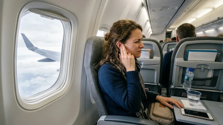 Oído tapado después de volar: por qué ocurre